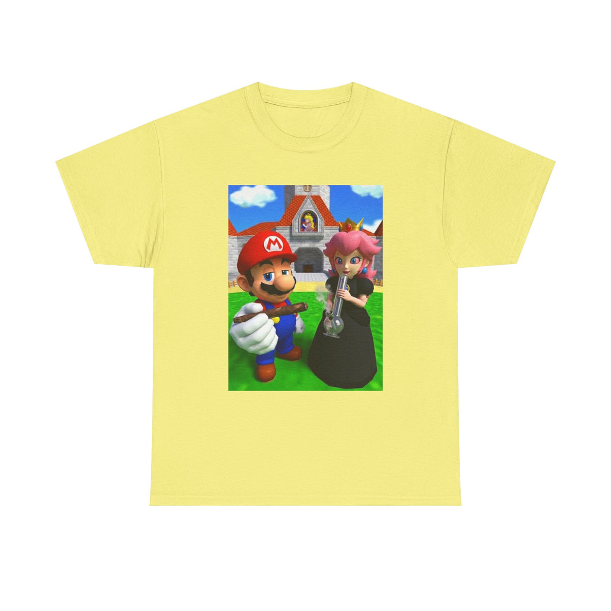 Mario And Princess Peach Puffing Loud