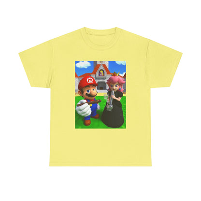 Mario And Princess Peach Puffing Loud