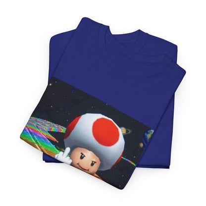 Toad Flipping The Bird On Rainbow Road