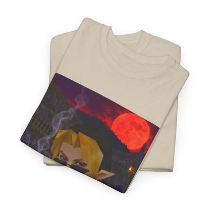 Mystic Green Canvas Graphic Tee