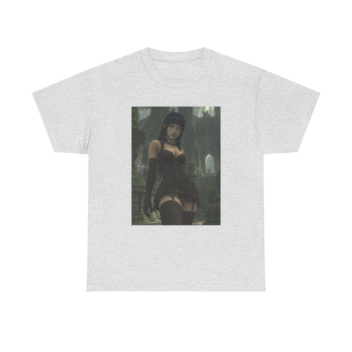 Gothic Byakugan Empress In Ancient Ruins