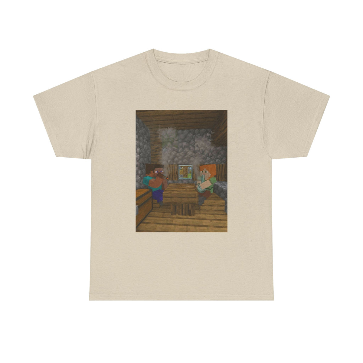 Minecraft Friends Chillin' and Toking Tee