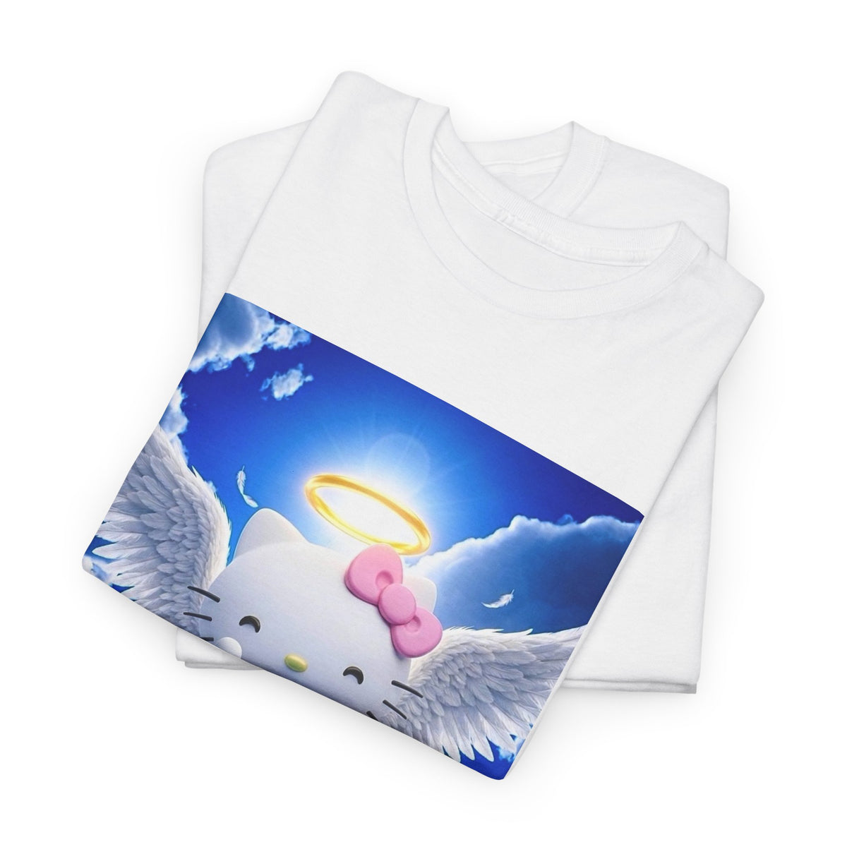 Heavenly Kitty Gives A Flip Off
