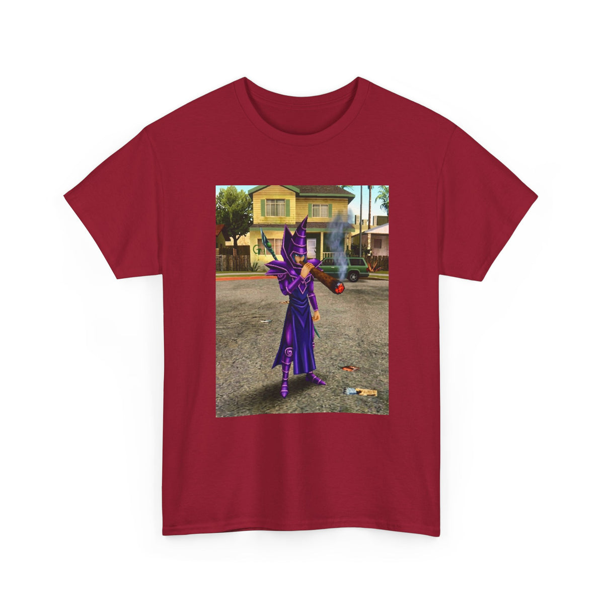 Dark Magician Puffing In The Neighborhood