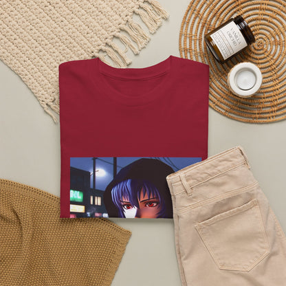 Rei Ayanami cruising GTA San Andreas Tee (Design 2)