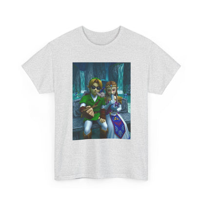 Link And Zelda Sharing A Smoke Tee