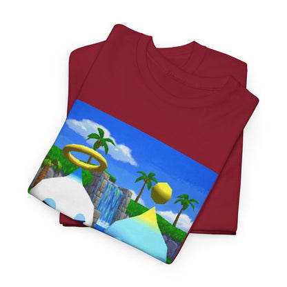 Chao Flipping Off In Paradise Tee