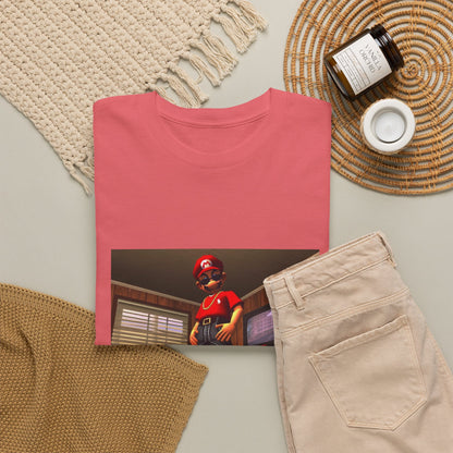 Gangster Mario Chillin' In The Crib Tee
