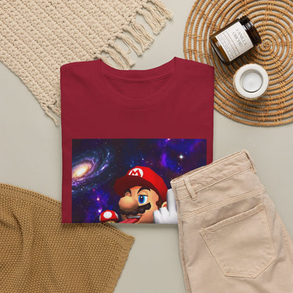 Mushroom-Tripping Plumber Gives The Finger Tee