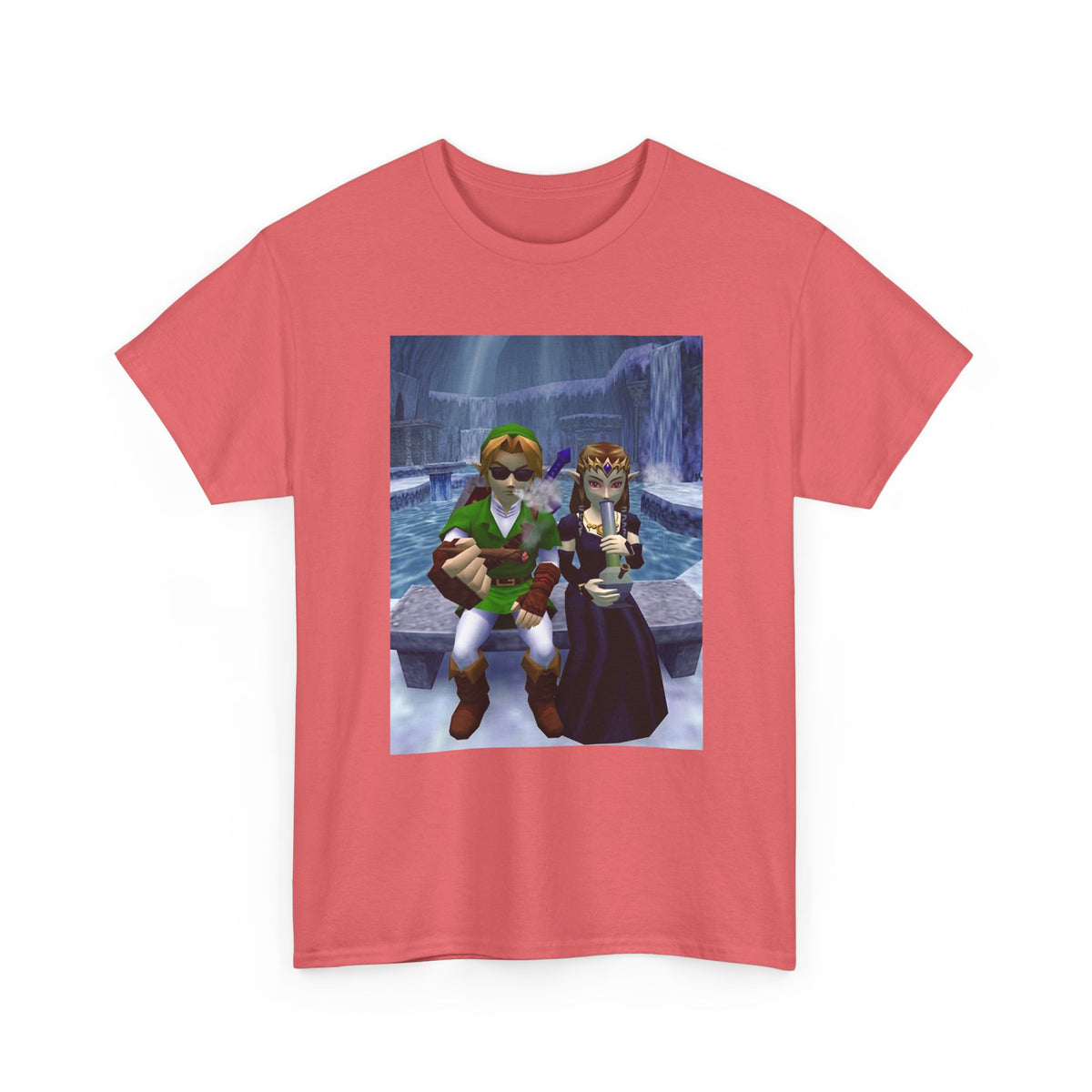 Hyrule Heroes Chilling In Ice Cavern