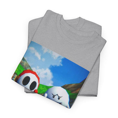 Shy Guy And Boo Flipping Off Tee