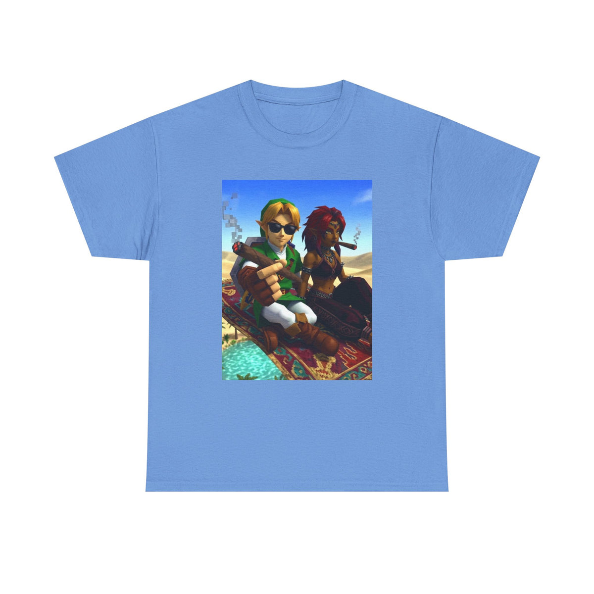 Link and Urbosa Hotbox Magic Carpet Tee