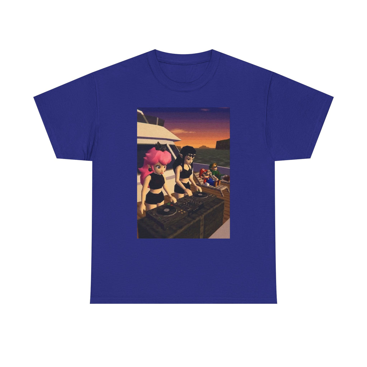 N64 Waifus DJ Yacht Party Tee