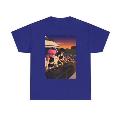 N64 Waifus DJ Yacht Party Tee