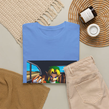 N64 Link Pouring Purple Lean Tee