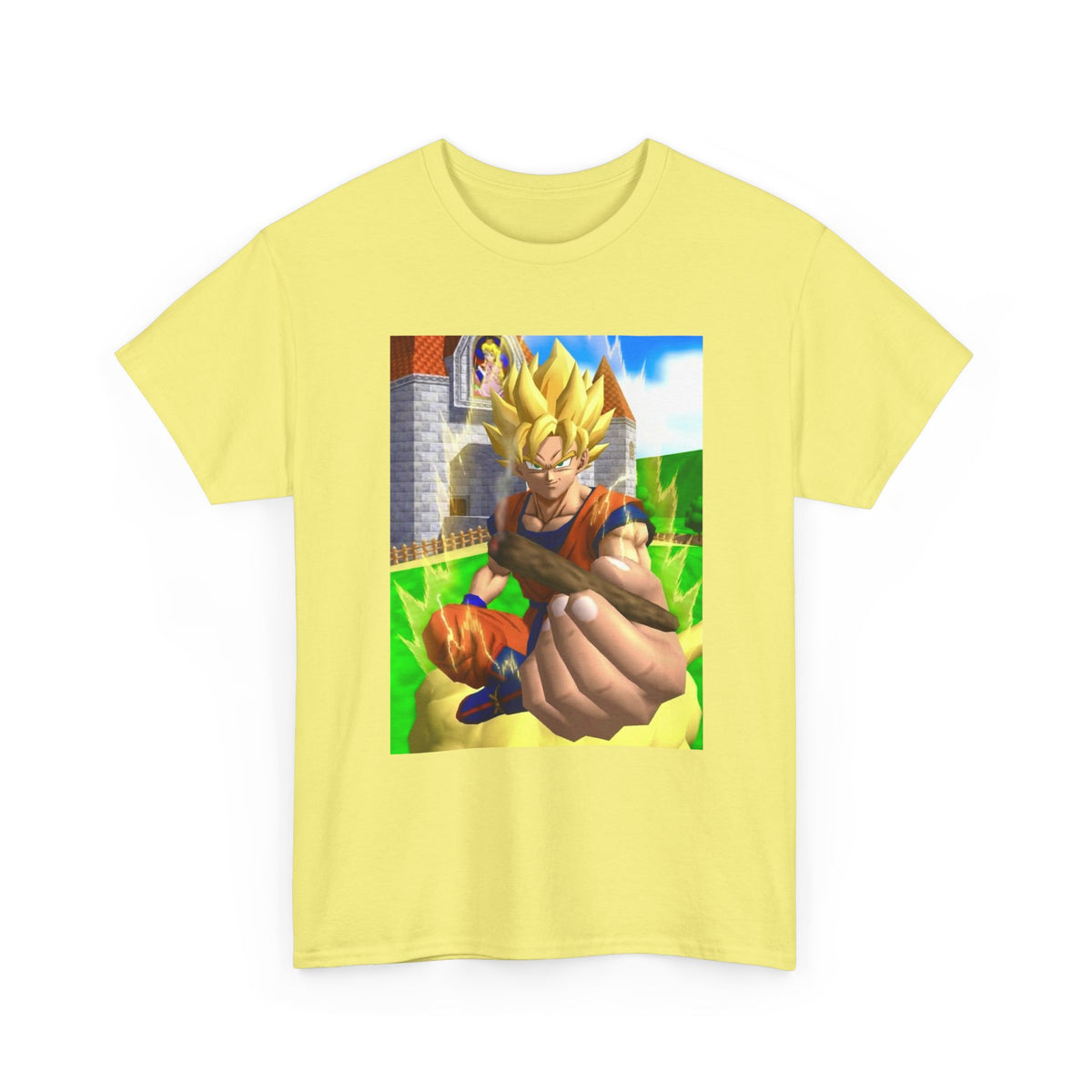 Super Saiyan Goku Holding A Blunt Tee
