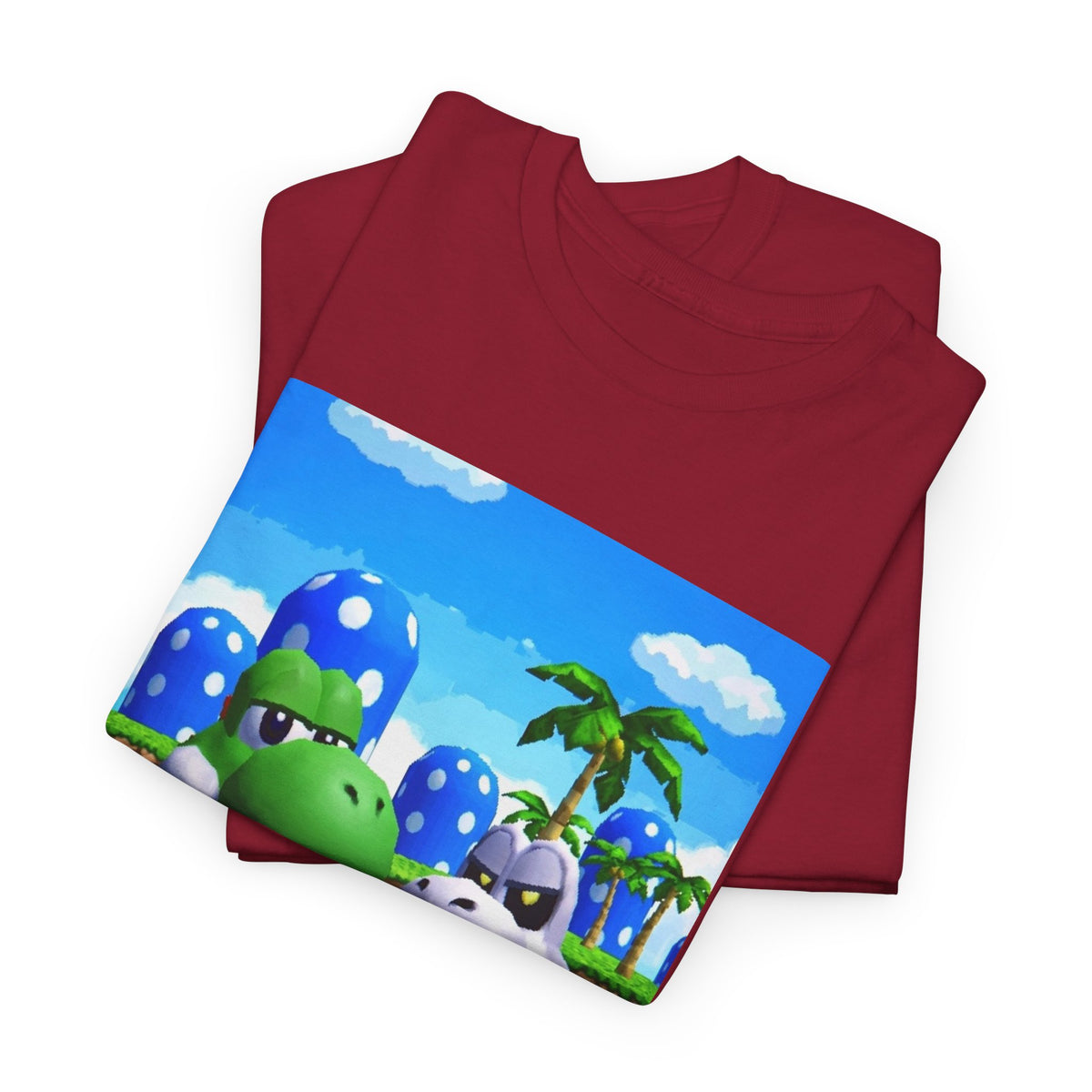 Yoshi And Dry Bones Flipping Off Tee