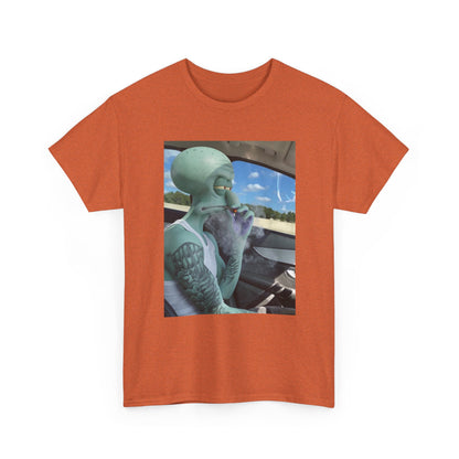 Squidward Hitting The Blunt Tee