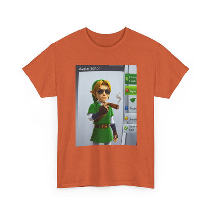 Hylian Hero Smoking A Stogie Tee