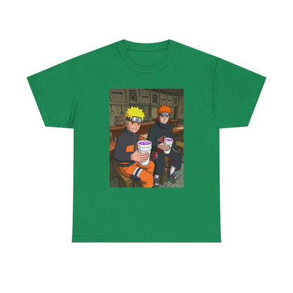 Naruto And Pain Sipping Lean Tee