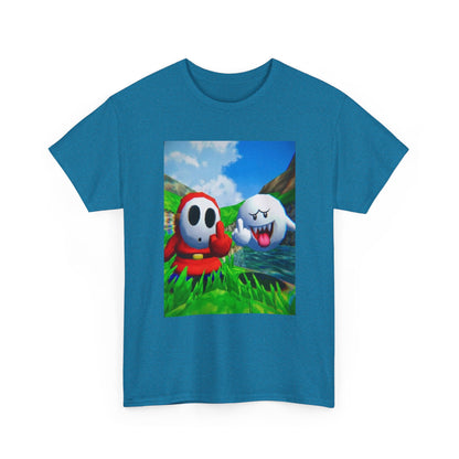 Shy Guy And Boo Flipping Off Tee