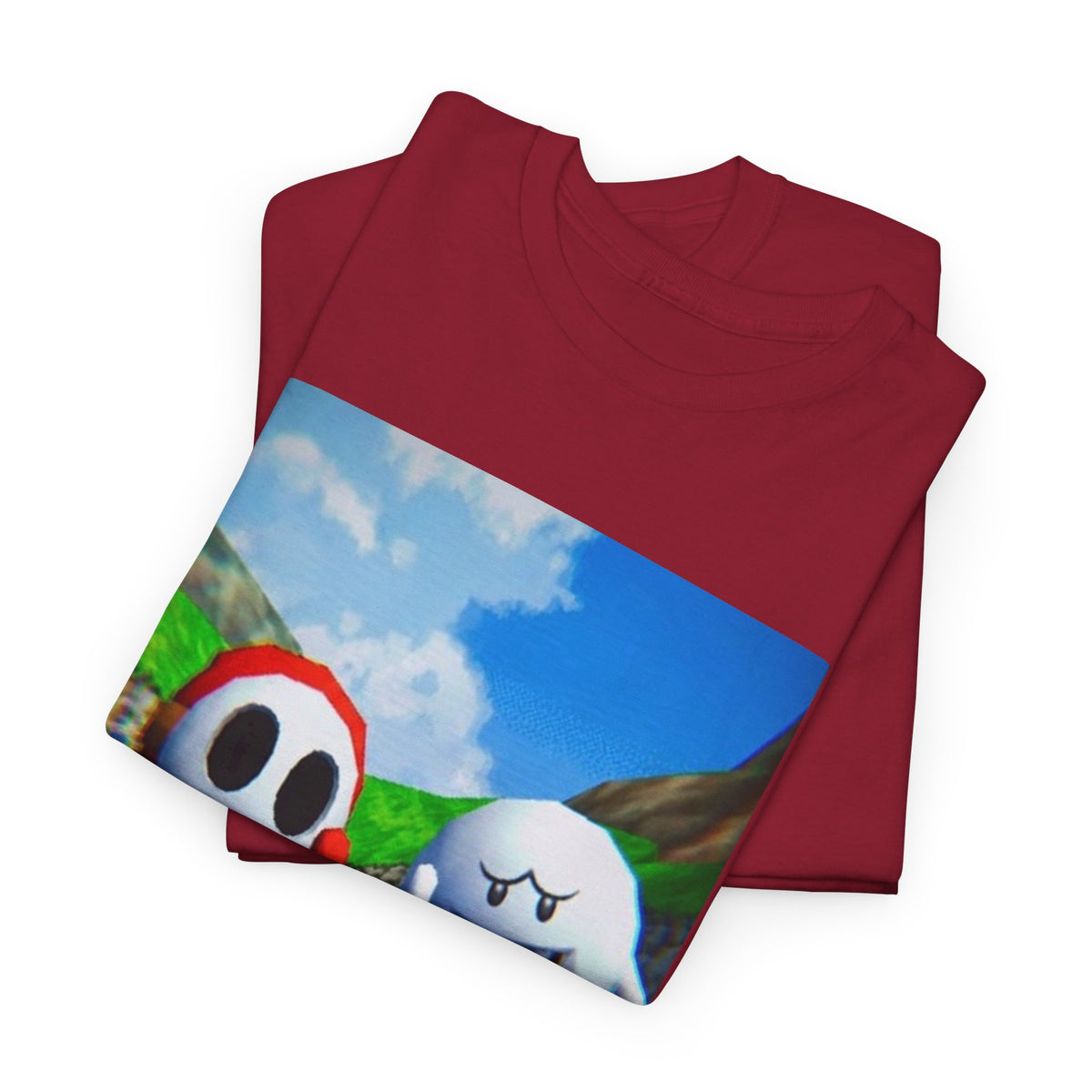 Shy Guy And Boo Flipping Off Tee