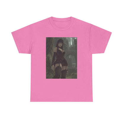 Gothic Byakugan Maiden In Ancient Ruins Tee