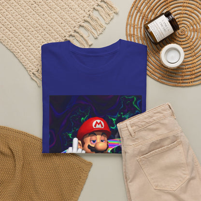 High Mario Karting On Rainbow Road