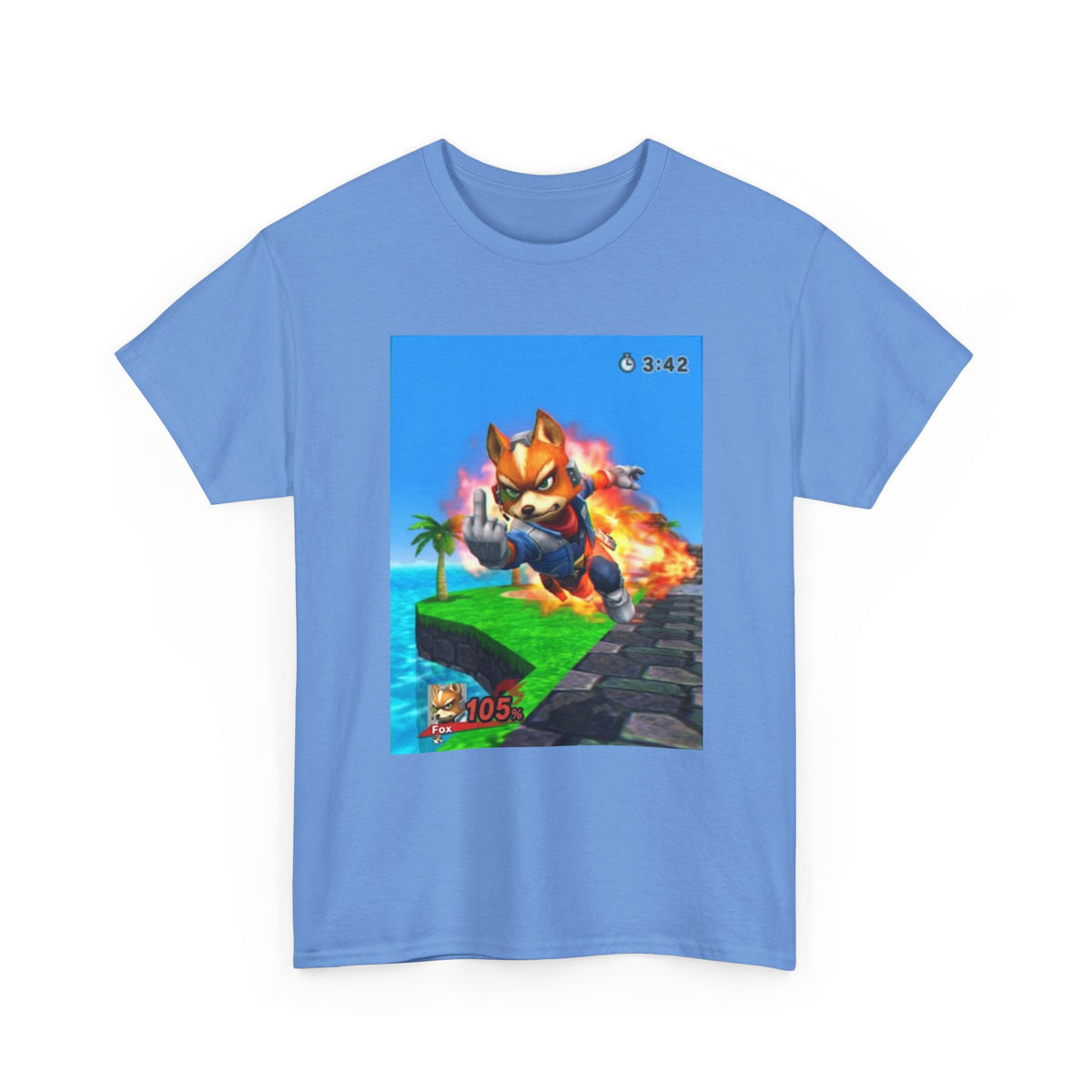 Fox McCloud Flipping The Bird Tee