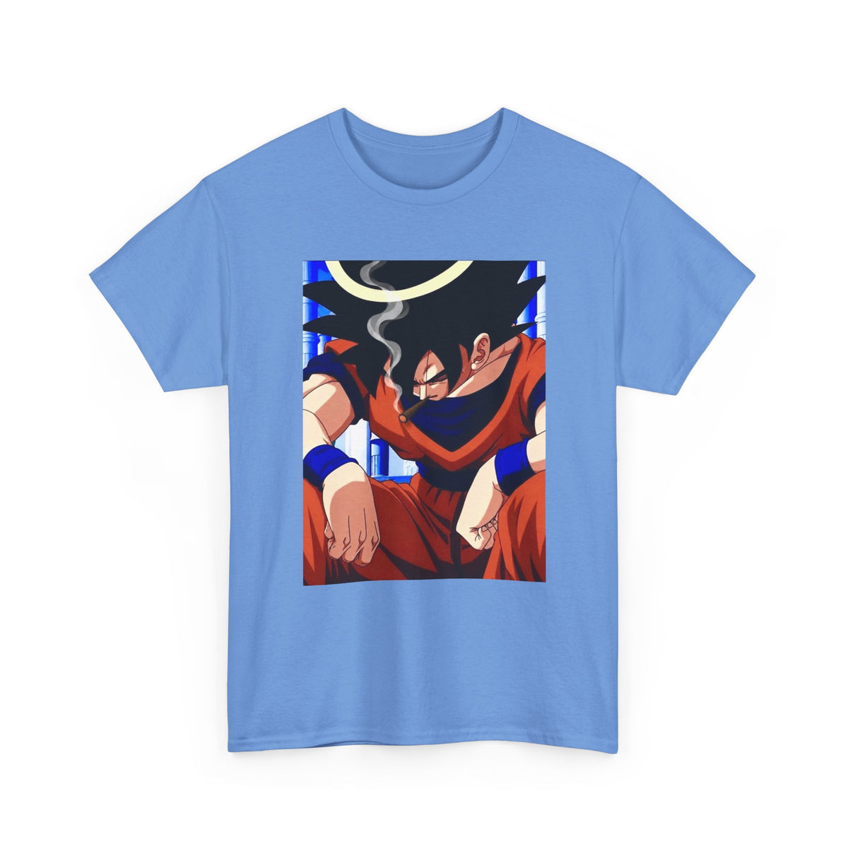 Goku Chilling With A Halo Blazin' Tee