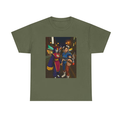 Hsien-Ko And Chun-Li Sharing Blunts Tee