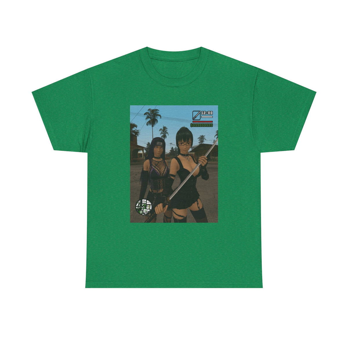 GTA-Inspired Girls With Katanas Tee