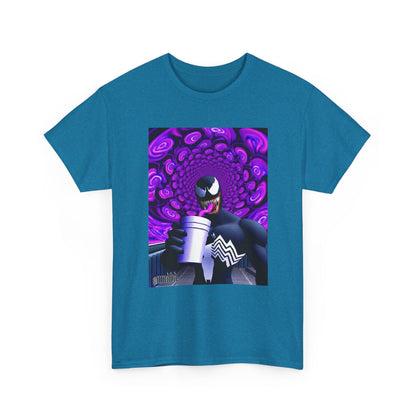 Venom Sipping Lean in Hypnotic Haze Tee