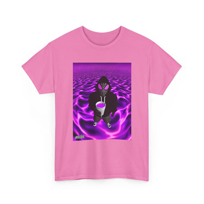 Spider-Hoodie With Purple Swirls Tee