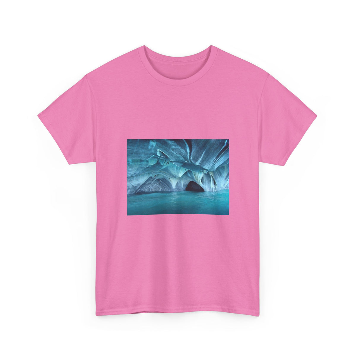 Neon Leaf Echo Graphic Tee