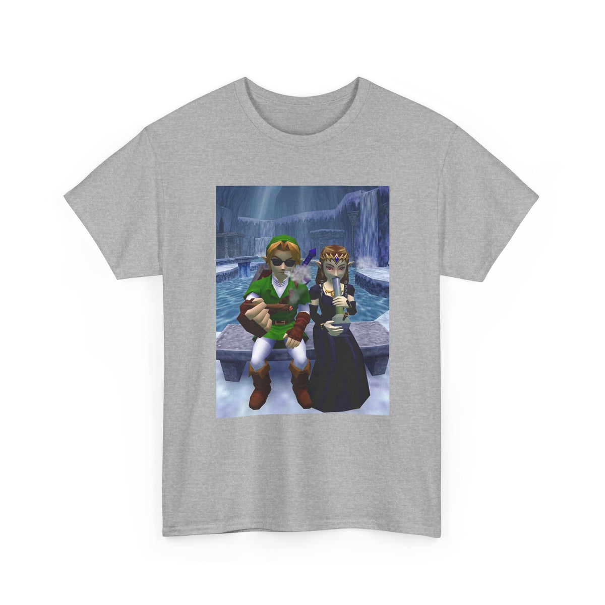 Hyrule Heroes Chilling In Ice Cavern