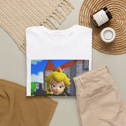 Princess Peach Flipping Off With Mario