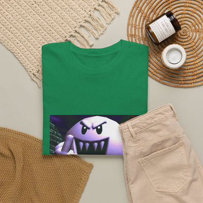 Aggressive Boo Flipping The Bird Tee