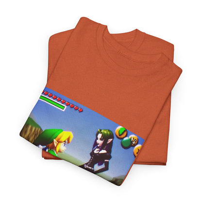Link Proposing To Goth Girl Tee