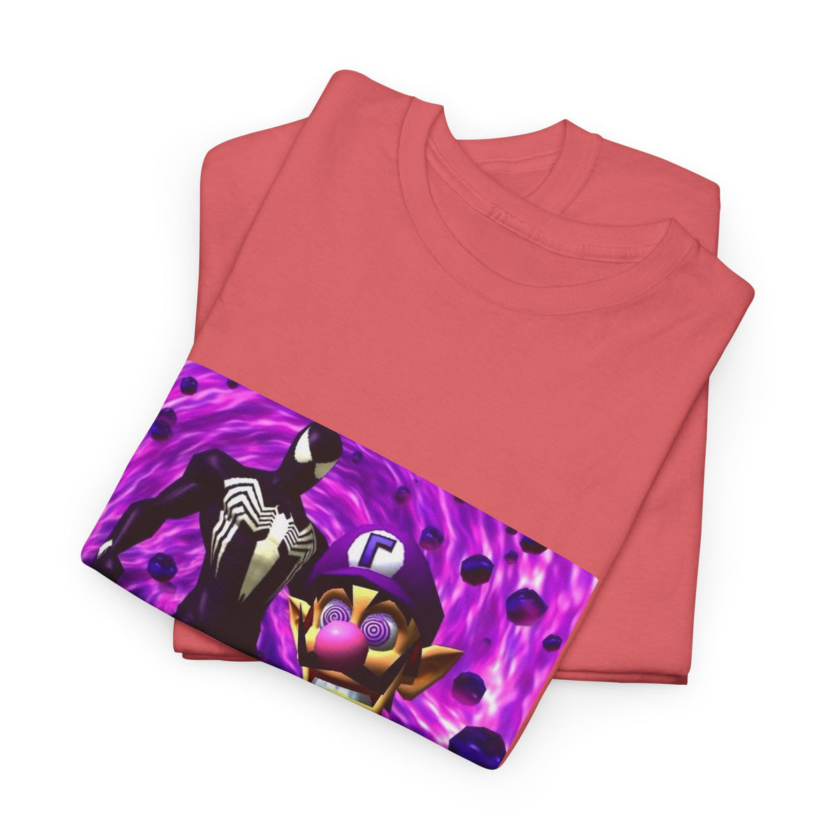 Waluigi and Venom-Suit Spidey in Leanverse