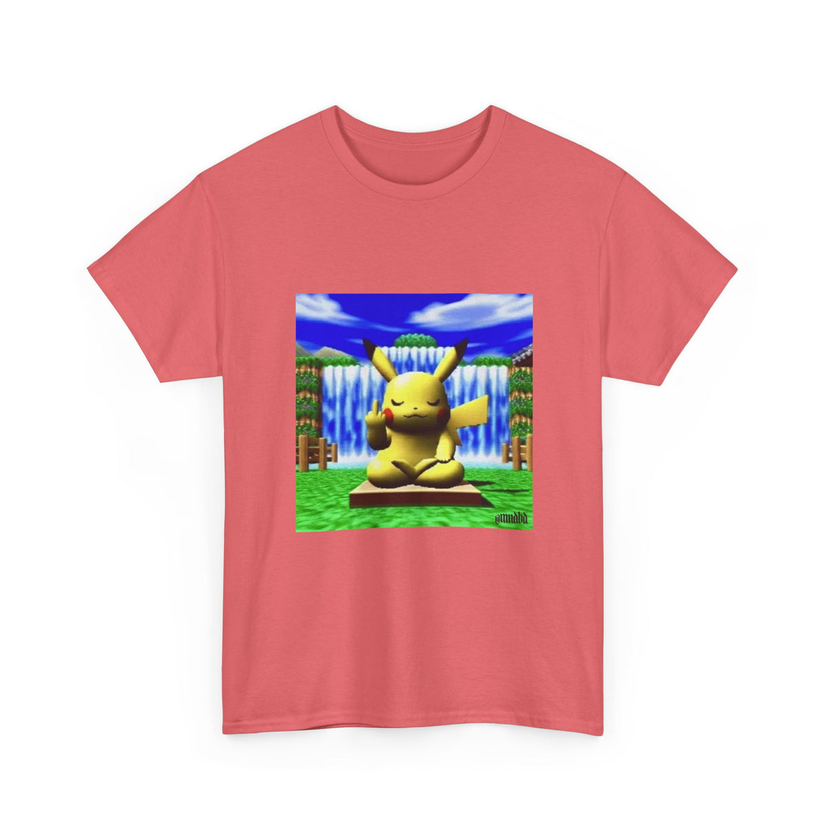 Zen Pikachu Giving The Finger Tee