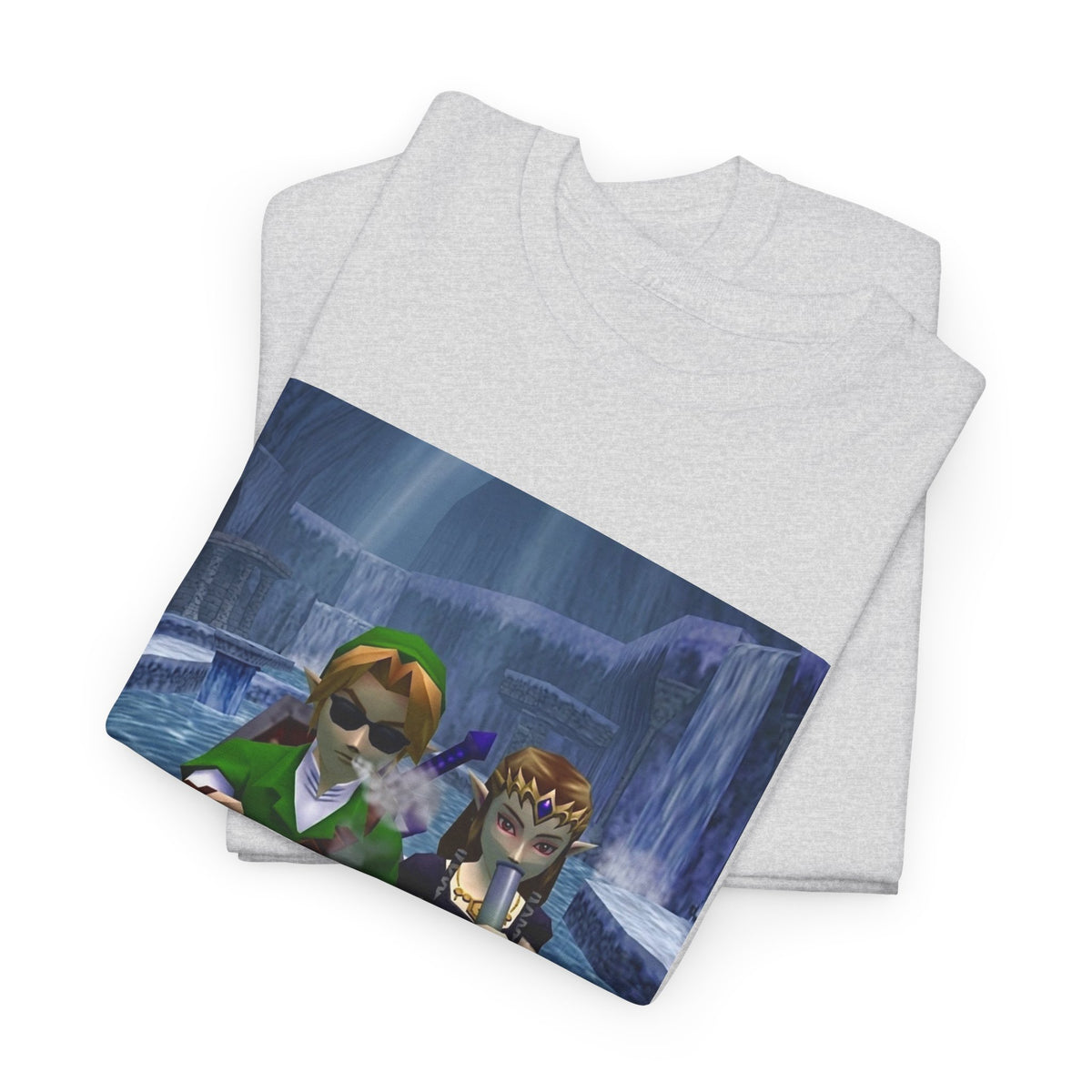 Hyrule Heroes Chilling In Ice Cavern