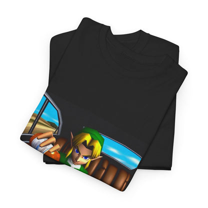 N64 Link Pouring Purple Lean Tee