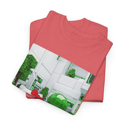 Low Poly Hello Kitty And Green Alien Flip Off