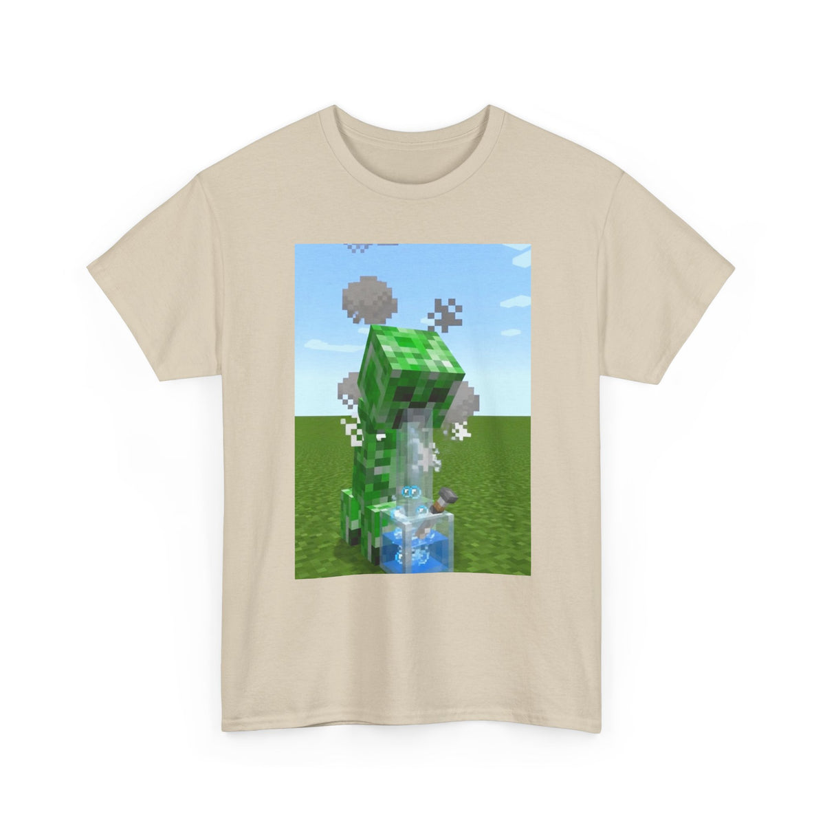 Creeper Hitting The Bong On Green Field
