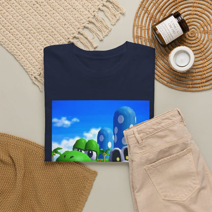Yoshi and Dry Bones Flipping The Bird Tee (Design 4)