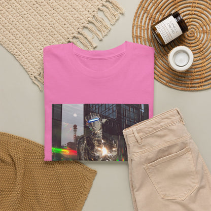 Neon Ember Flow Graphic Tee