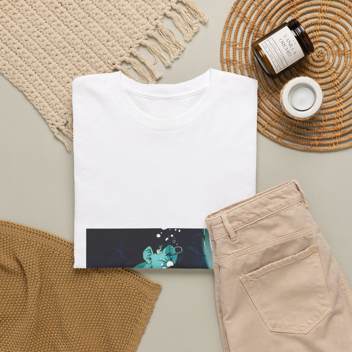 Blank Frequency Graphic Tee