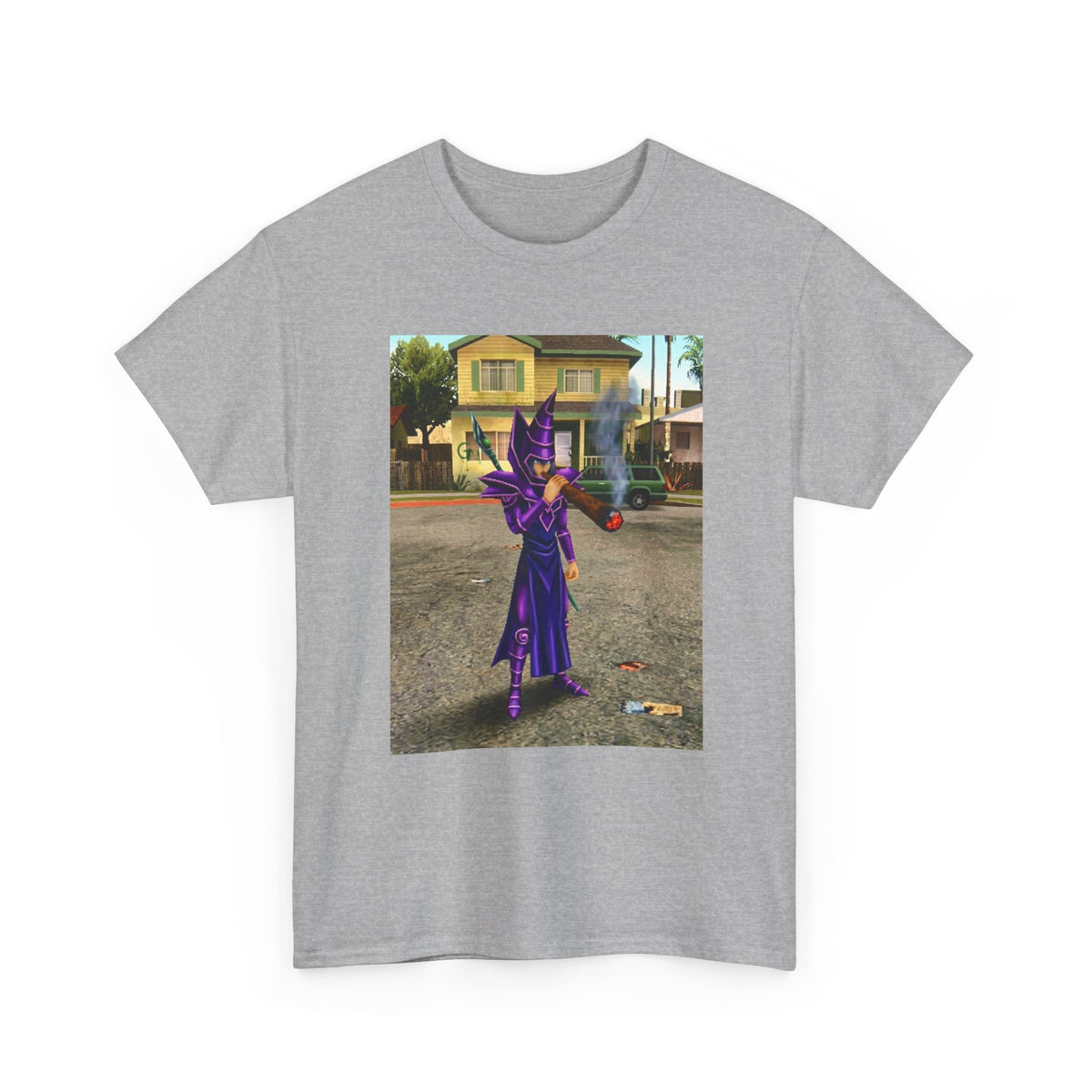 Dark Magician Puffing In The Neighborhood