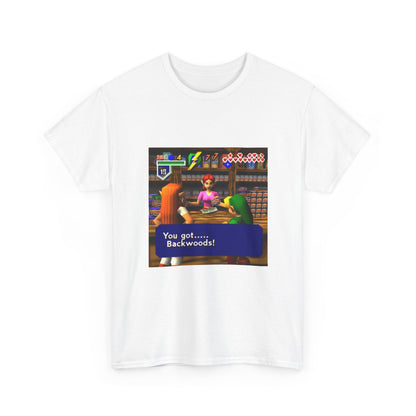 Link Buying Backwoods In Hyrule Shop Tee